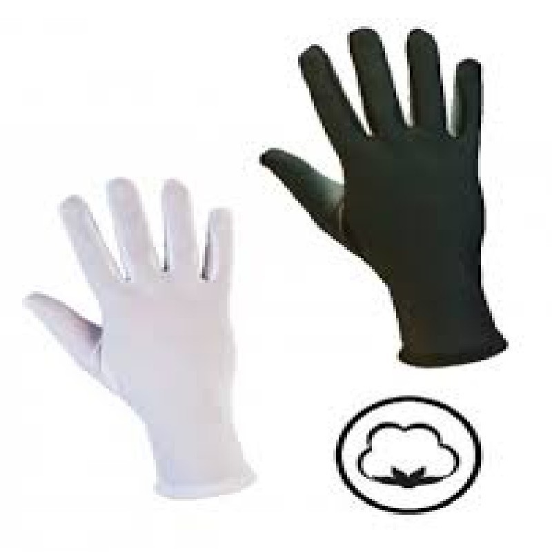 guantes algodon lisos